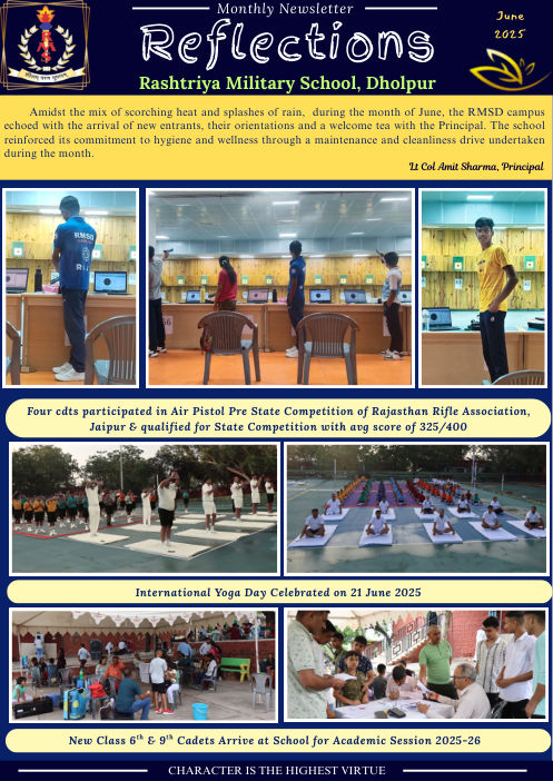 Newsletter cover, June 2025