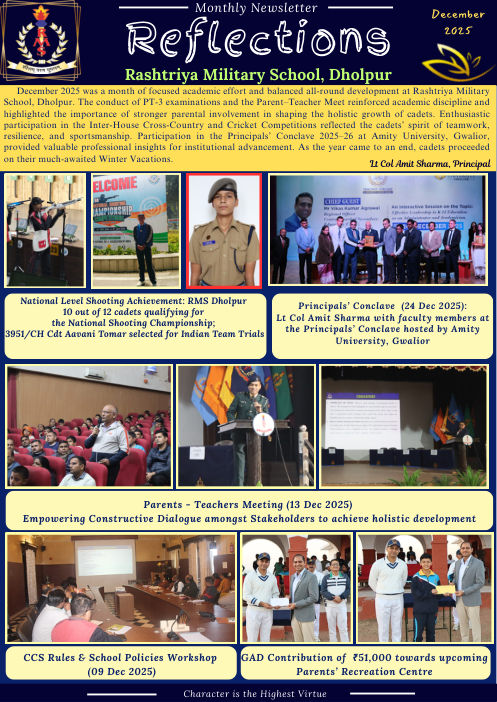 Newsletter cover, December 2025