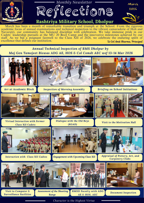 Newsletter cover, March 2026
