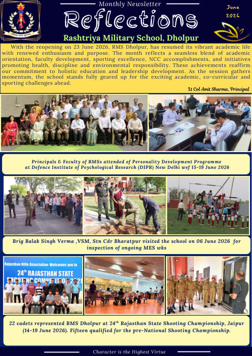 Newsletter cover, June 2026